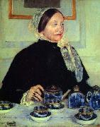 Mary Cassatt Lady at the Tea Table oil painting